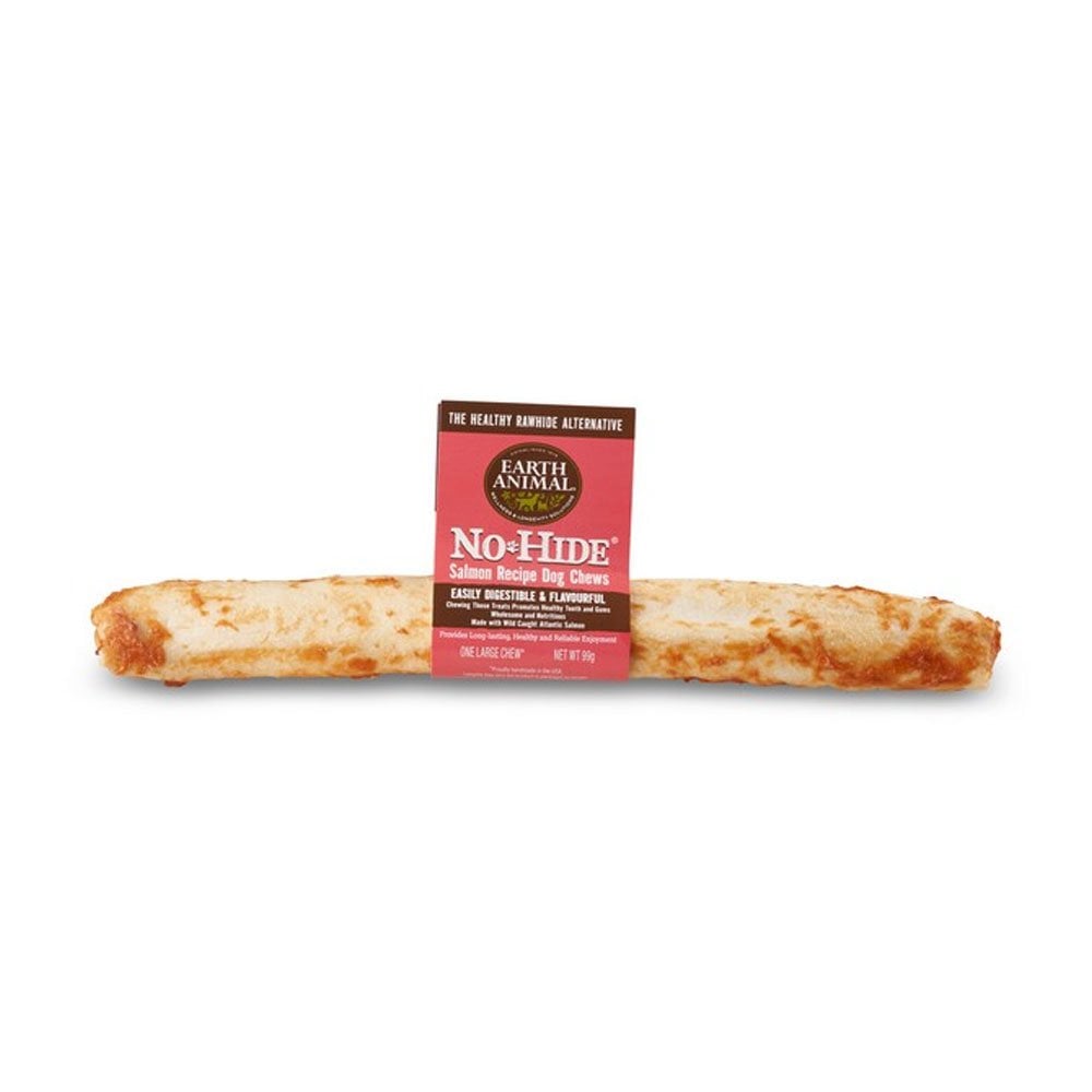 Earth Animal No Hide Salmon Dog Chew No Colour