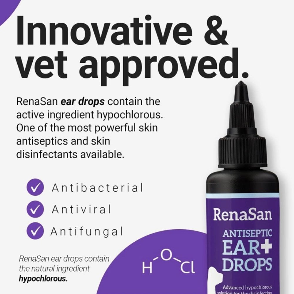 RenaSan Antiseptic Ear Drops No Colour