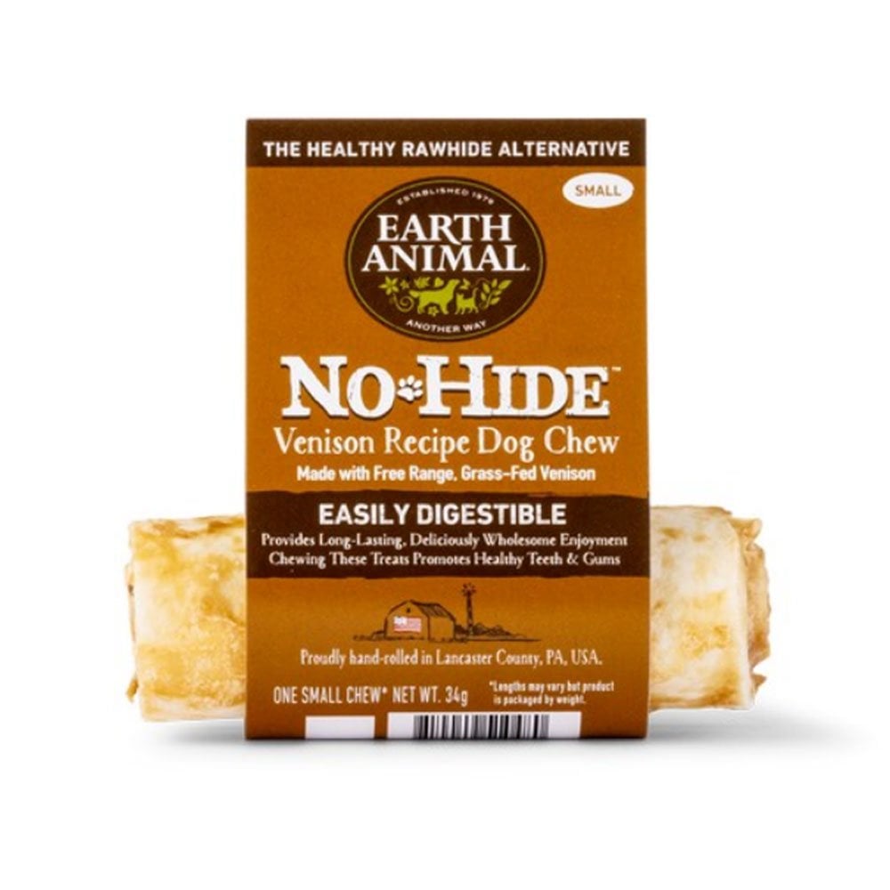 Earth Animal No Hide Venison Dog Chew No Colour