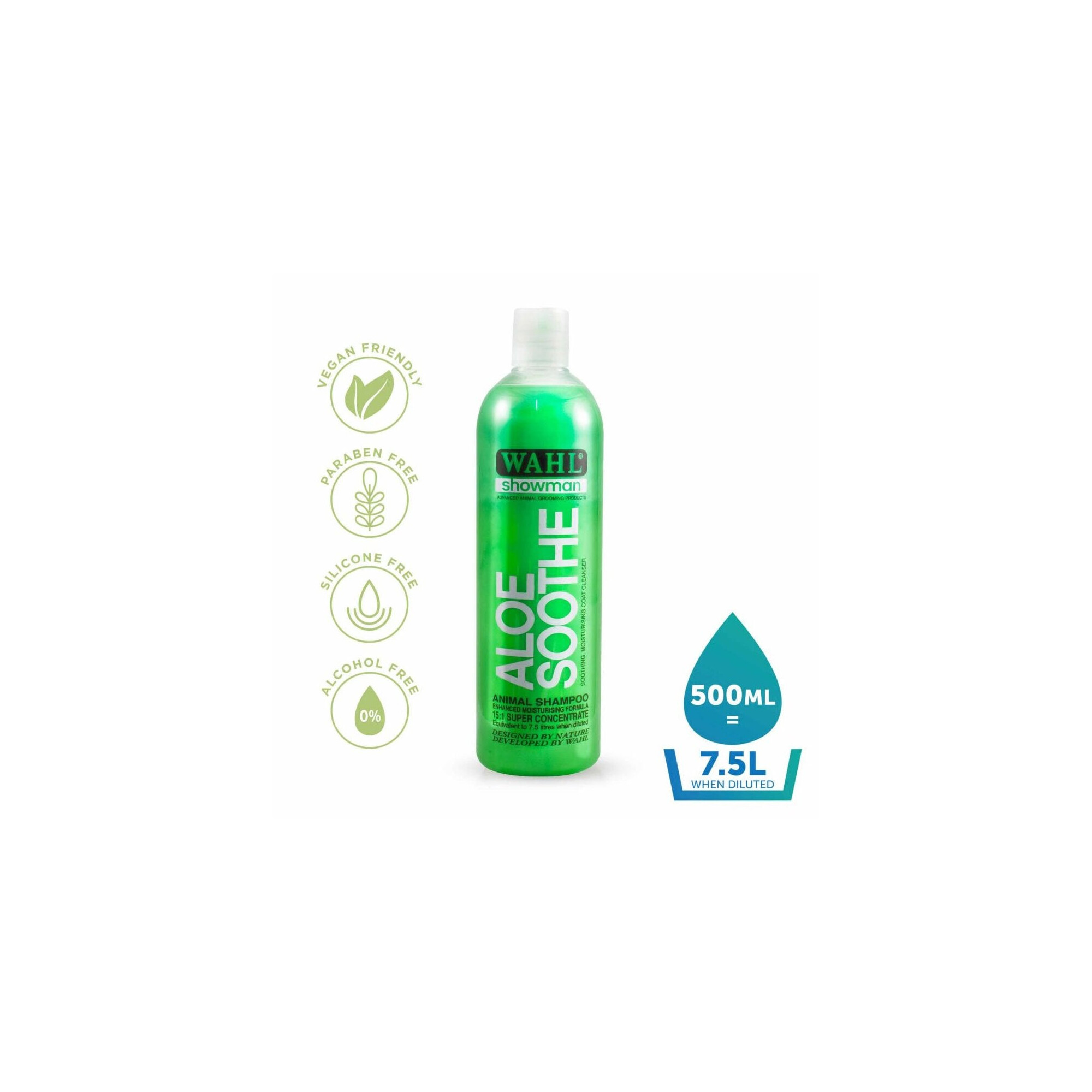 Wahl Aloe Soothe Shampoo | Horse Grooming | Houghton Country
