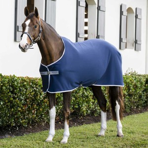 Horseware Horseware Amigo Jersey Cooler in Navy/Titanium Grey