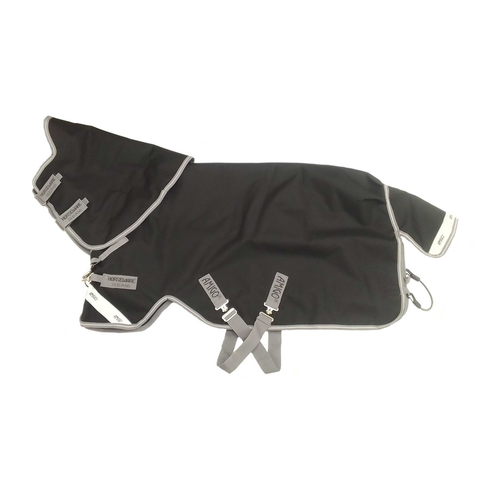 Horseware Horseware Amigo Bravo 1200D Plus Pony 50g Turnout Rug in Black/Titanium