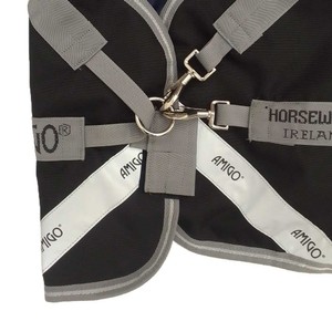 Horseware Horseware Amigo Bravo 1200D Plus Pony 50g Turnout Rug in Black/Titanium
