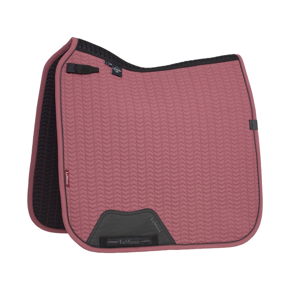 LeMieux Essence Dressage Square Saddle Pad Pink