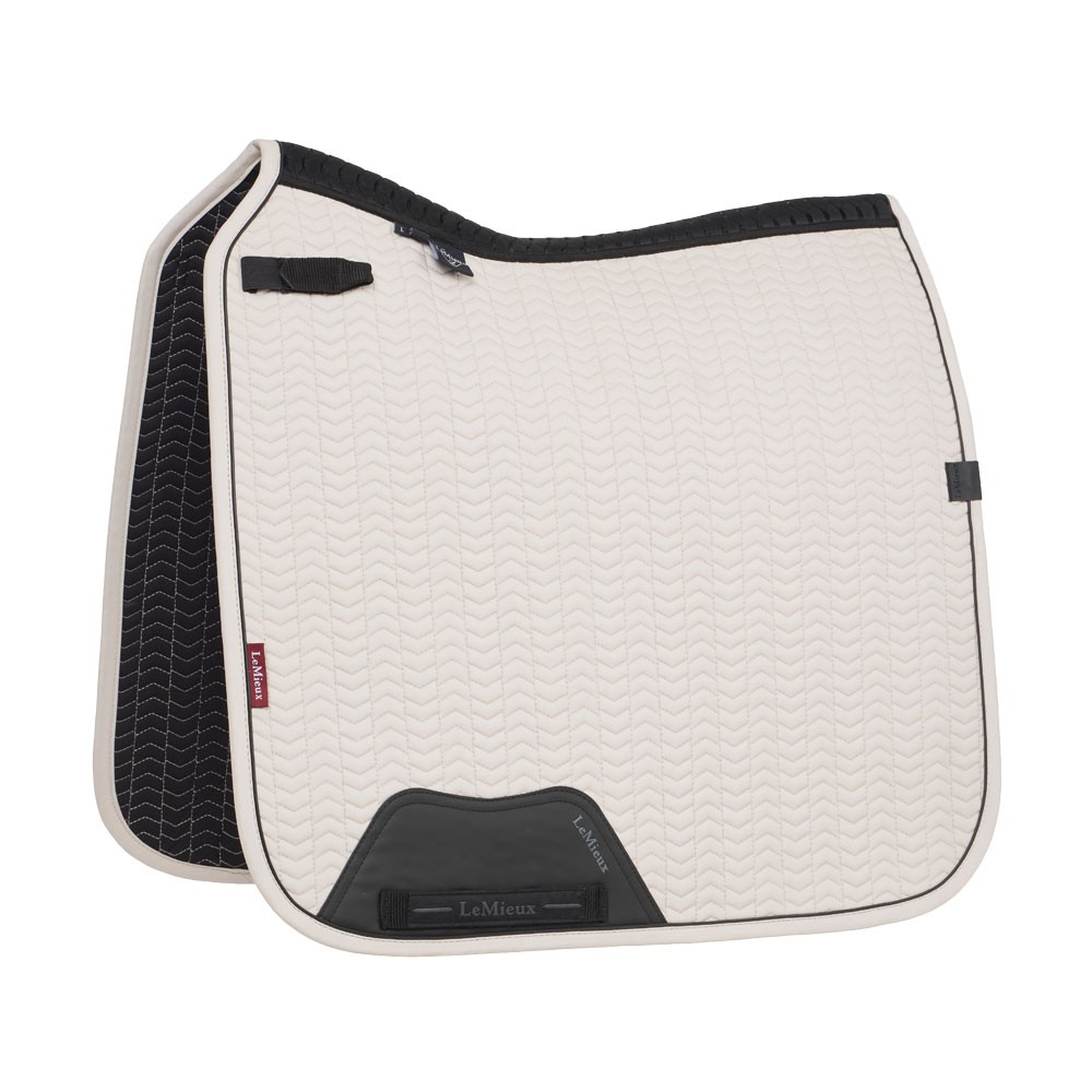 LeMieux LeMieux Essence Dressage Square Saddle Pad in Stone