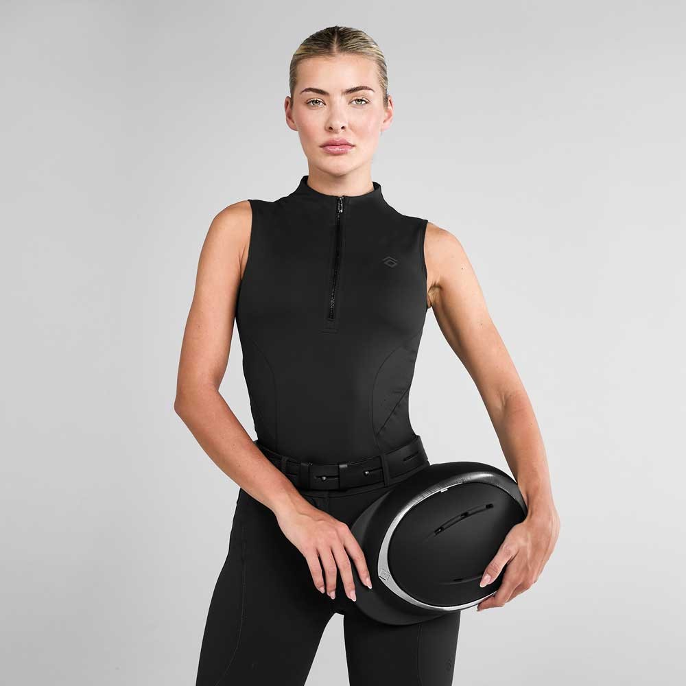 Aztec Diamond Core Sleeveless Base Layer Black