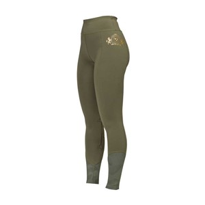 Shires Shires Aubrion Team Riding Tights in Moss