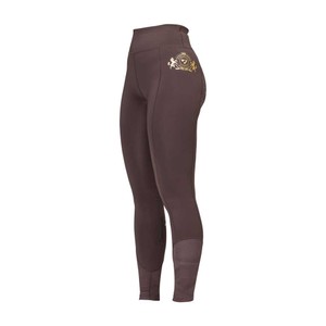 Shires Shires Aubrion Team Riding Tights in Umber