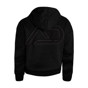 Aztec Diamond Aztec Diamond Young Rider Half Zip Hoodie in Black