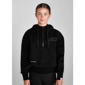 Aztec Diamond Aztec Diamond Young Rider Half Zip Hoodie in Black