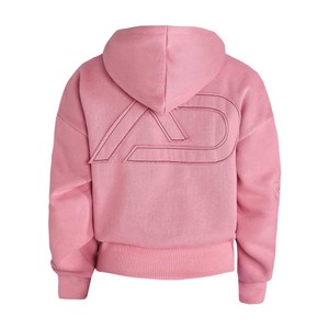 Aztec Diamond Aztec Diamond Young Rider Half Zip Hoodie in Coral