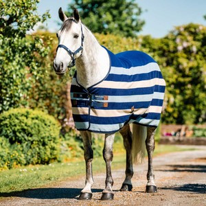 Horseware Horseware Newmarket Fleece Cooler in Whitney Navy