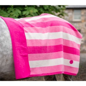 Horseware Horseware Newmarket Fleece Blanket in Whitney Pink