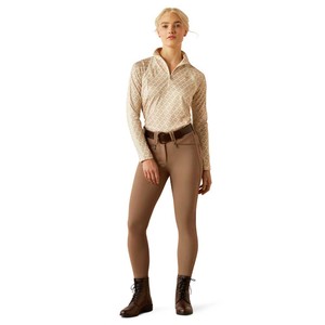 Ariat Ariat Sunstopper 3.0 1/4 Zip Top in Almond Milk